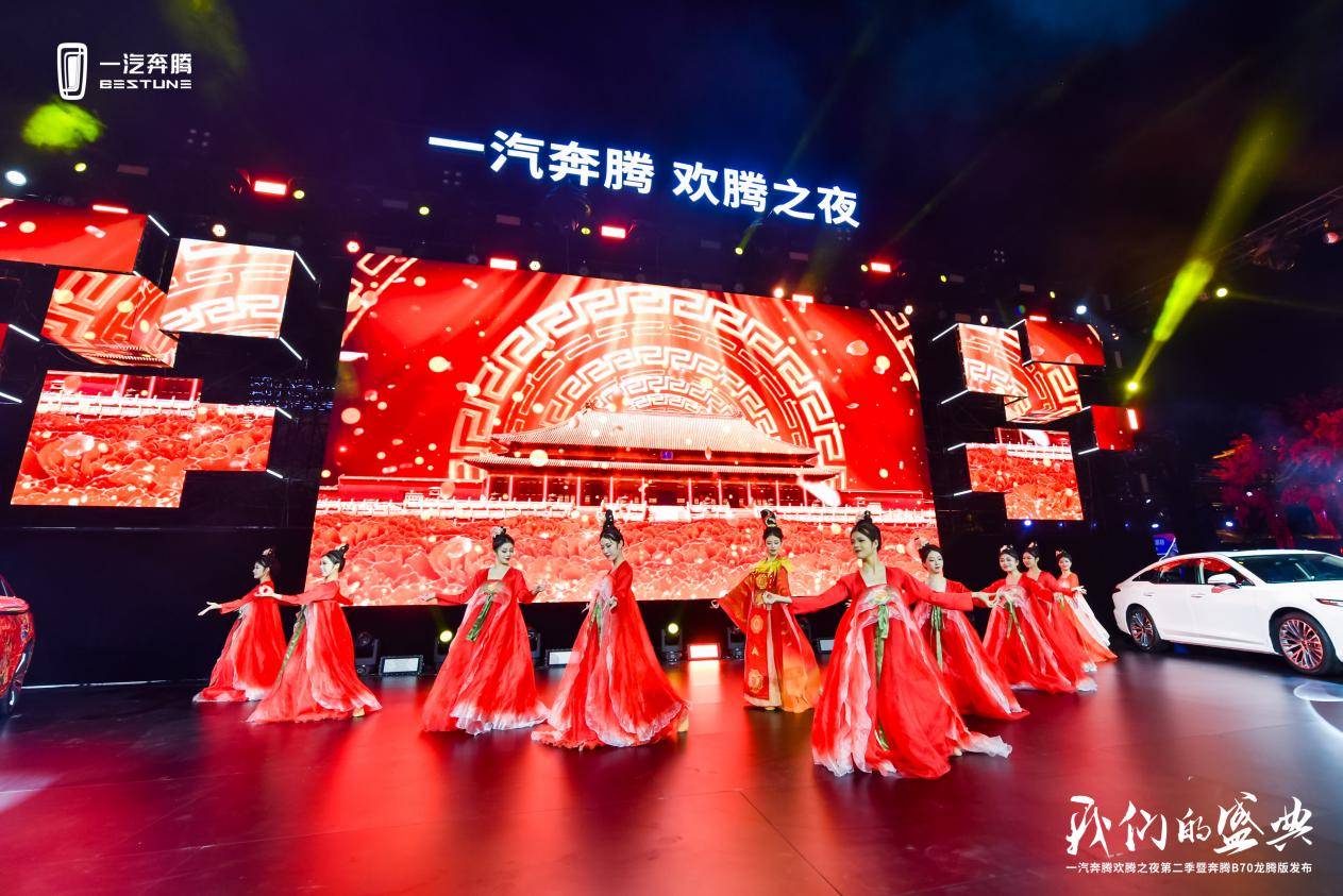 致敬國潮文化,奔騰B70龍騰版上市