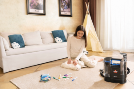 BISSELL必勝布藝清洗機(jī)SpotClean C2上市 引領(lǐng)家庭清潔新革命