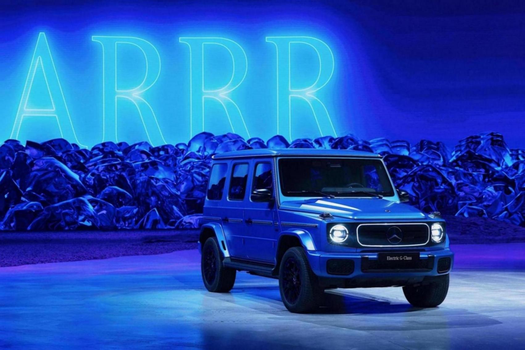 奔馳純電G級迎全球首秀 新款G 500/G 63一同亮相