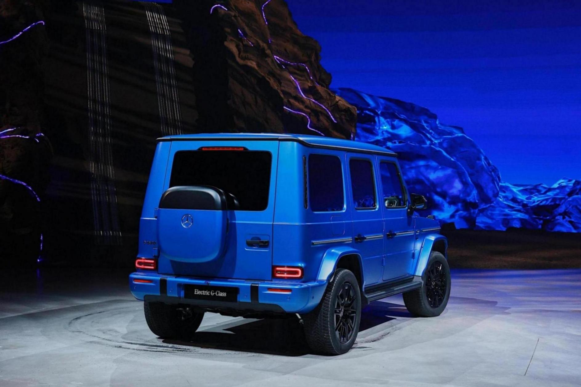 奔馳純電G級迎全球首秀 新款G 500/G 63一同亮相
