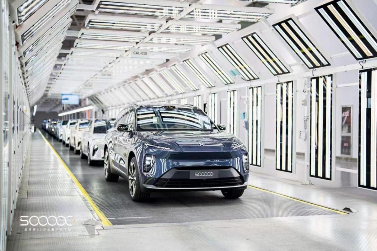 蔚來第50萬臺量產車下線 第二品牌“樂道”將于5月15日發布