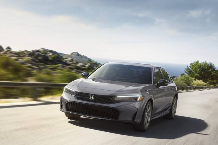 2025年款思域海外搶先發布,動力升級幅度不小