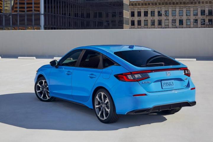 2025年款思域海外搶先發布,動力升級幅度不小