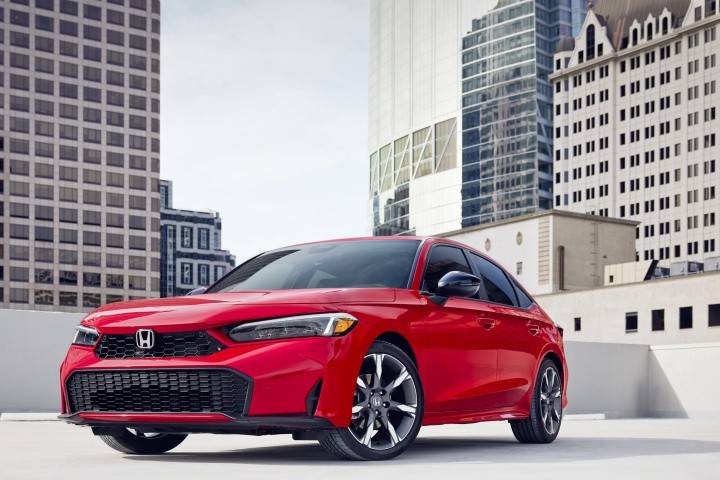 2025年款思域海外搶先發布,動力升級幅度不小