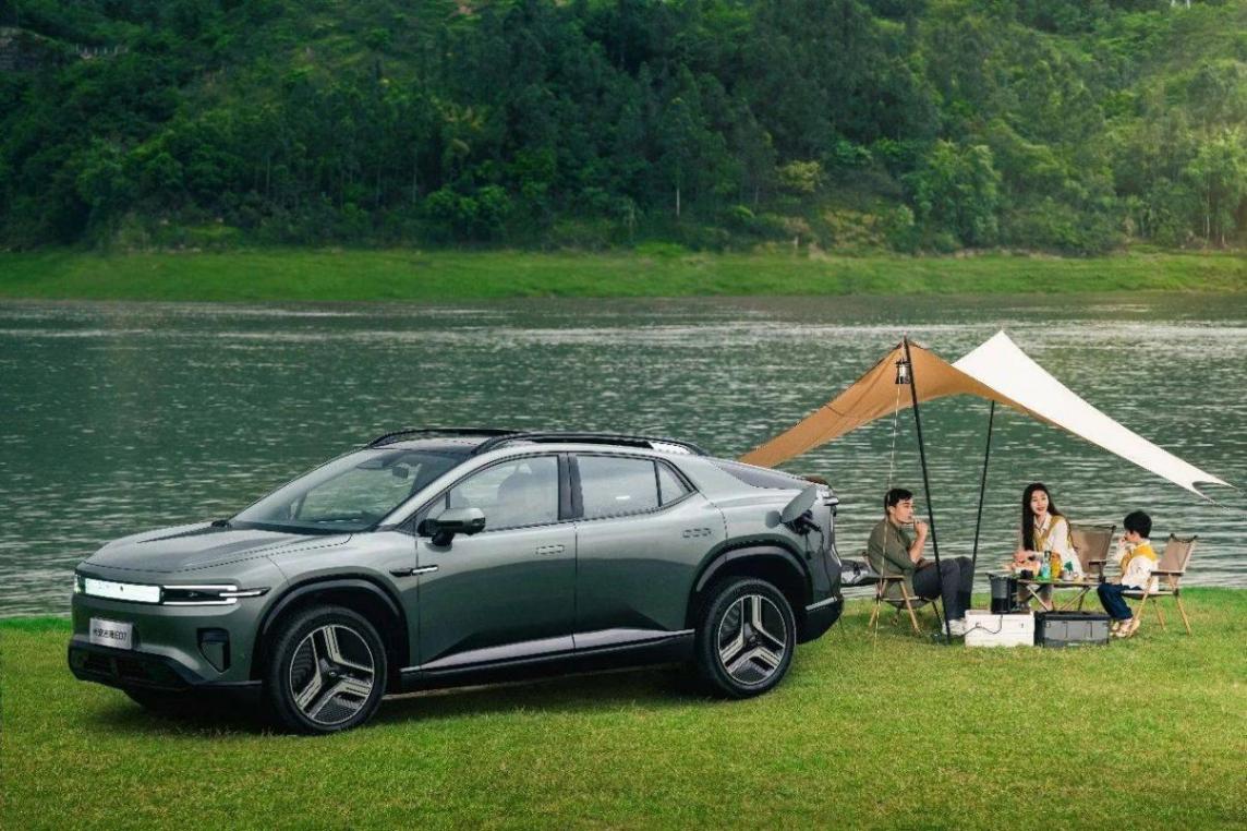 全能戶外神車長安啟源E07冠名2024天元釣技大武臺首站賽事