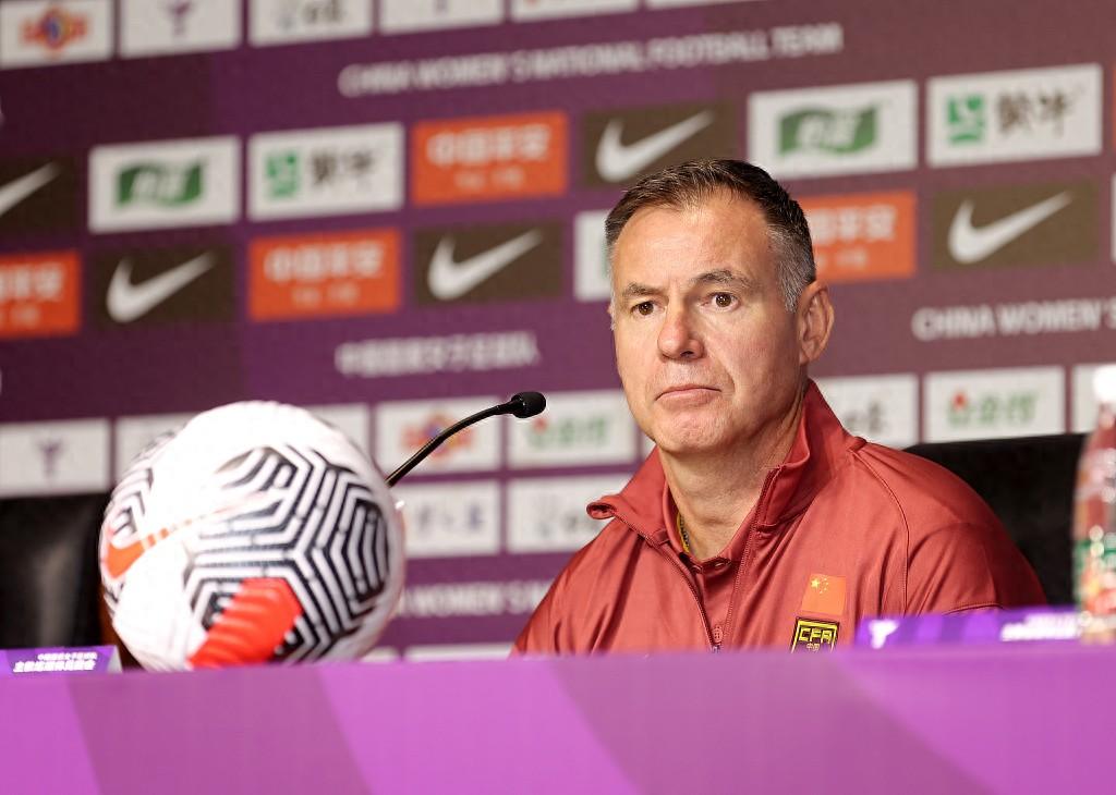 中國女足新帥亮相:承擔千萬人希望,這是很重的責任