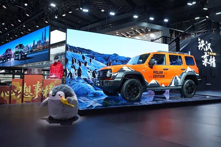 新潮酷 新越野 坦克品牌全家族亮相廣州車展