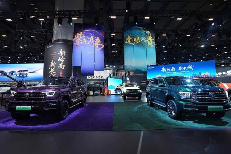 新潮酷 新越野 坦克品牌全家族亮相廣州車展