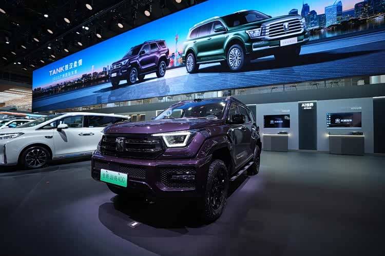 新潮酷 新越野 坦克品牌全家族亮相廣州車展