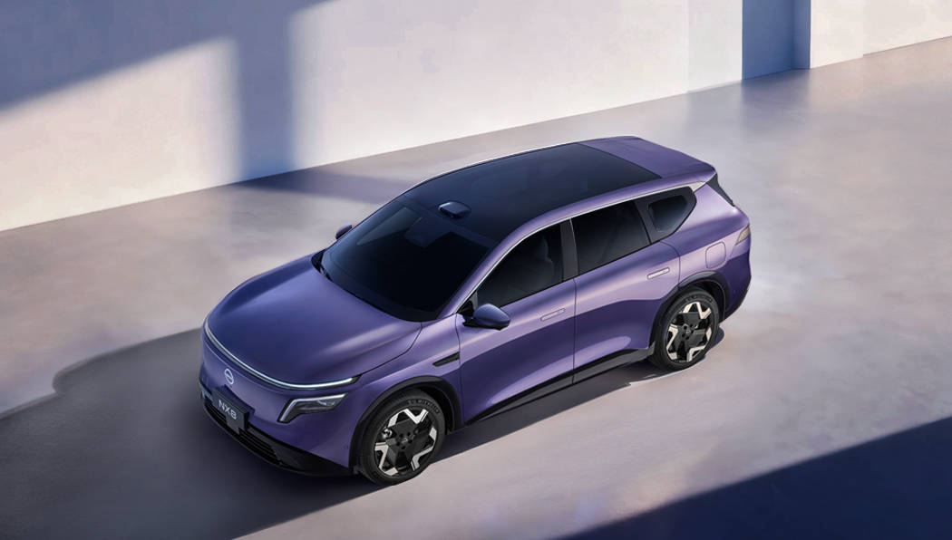 首搭800V平臺+寧德時代5C超充技術,東風日產NX8公告圖正式發布